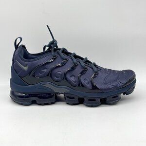 Nike Mens Air VaporMax Plus Thunder Shoes Blue Sz 10.5 IM2371-437 Excellent